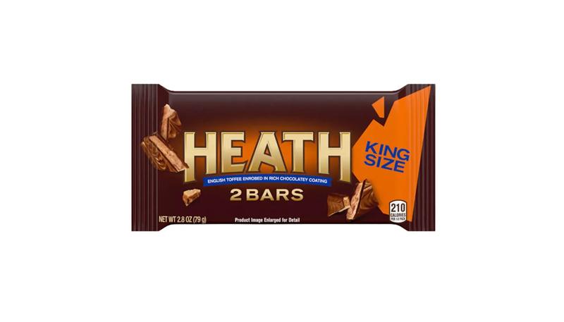 Heath Chocolatey English Toffee King Size Candy Bar 2.8oz