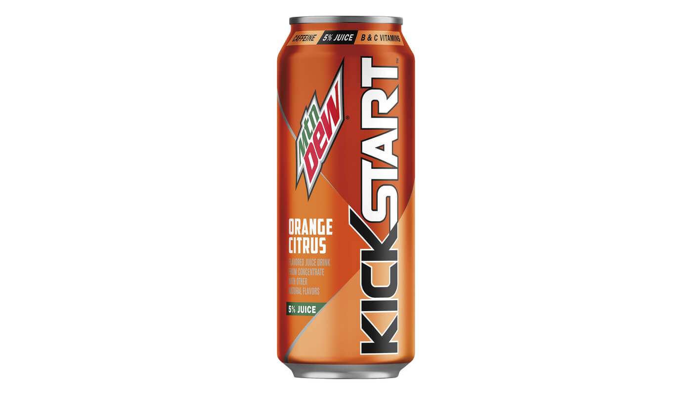 Mountain Dew Kickstart Orange Citrus 16oz