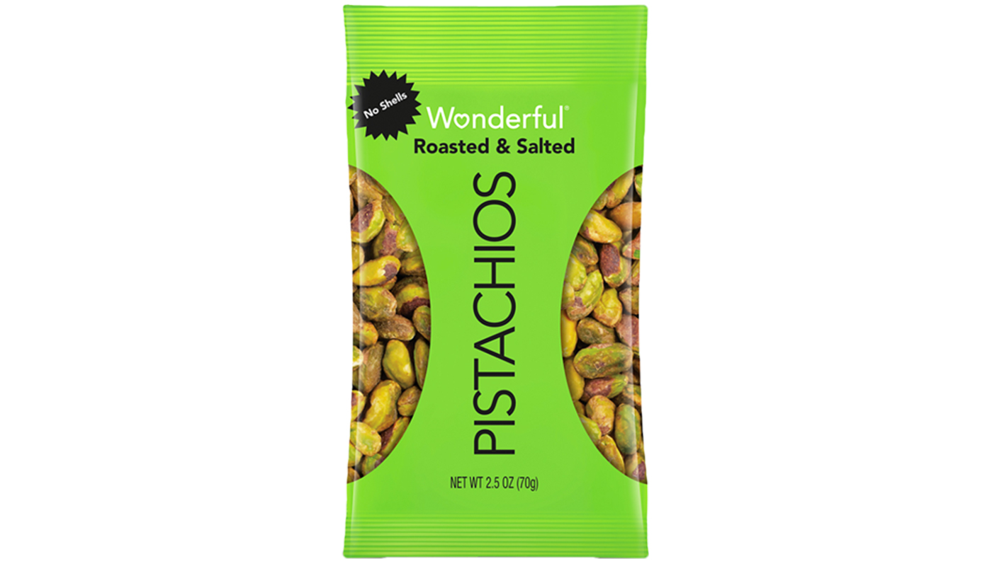 Wonderful Pistachios Shelled 2.5oz