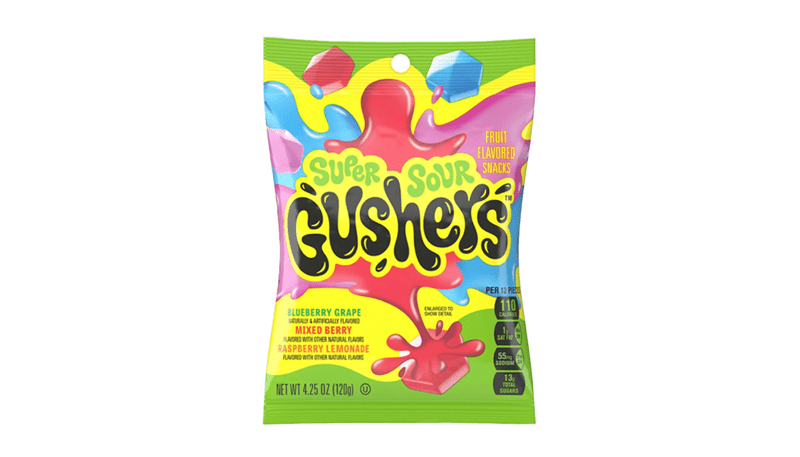 Gushers Super Sour 4.25oz