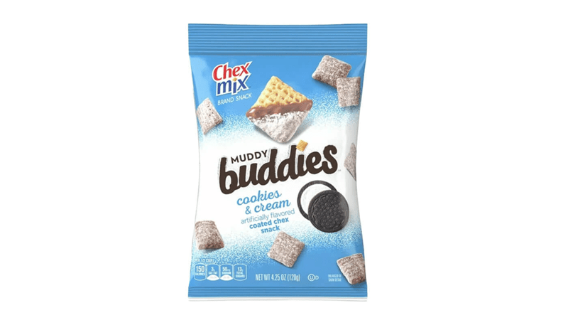 Chex Mix Muddy Buddies Cookies & Cream 4.25oz