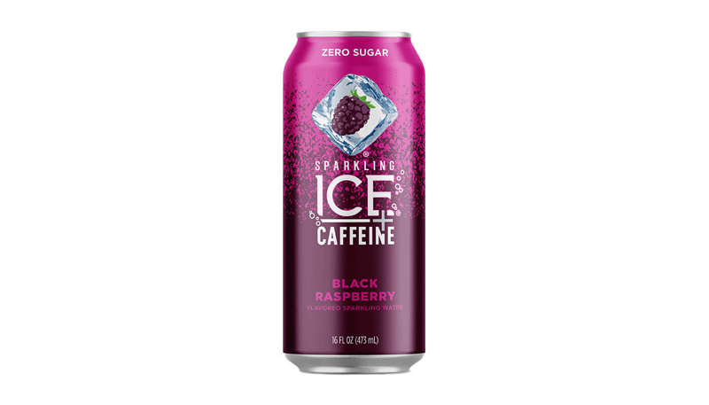 Sparkling Ice Caffeine Black Raspberry Sparkling Water 16oz