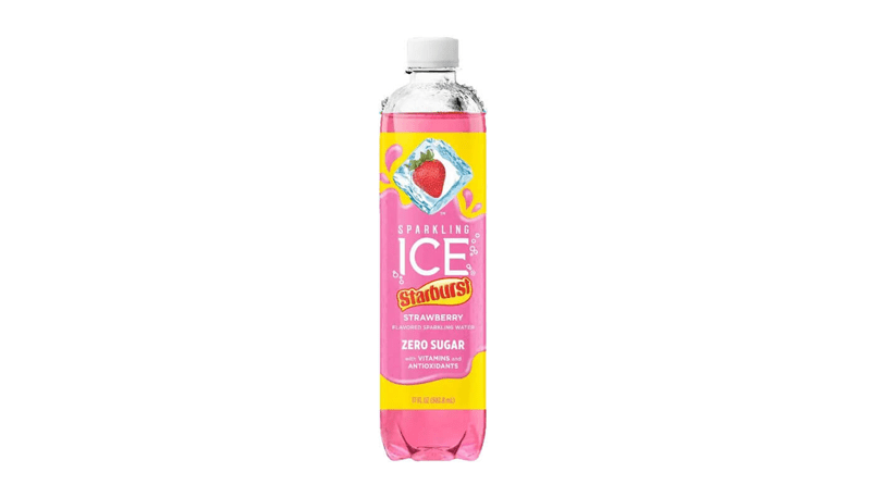 Sparkling Ice Starburst Strawberry 16oz