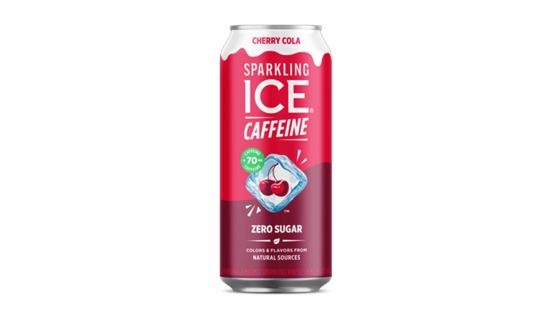 Sparkling Ice Caffeine Cherry Cola Sparkling Water 16oz
