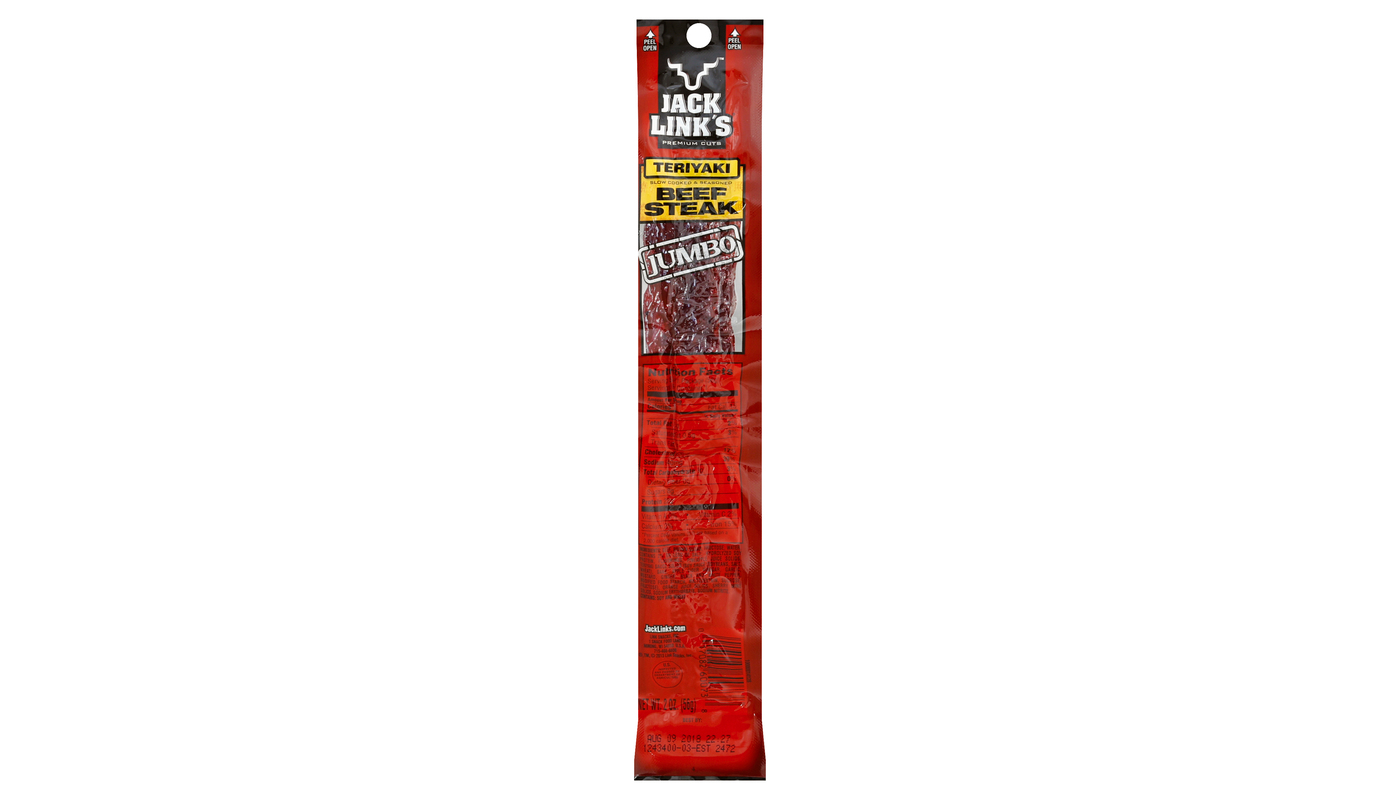 Jack Link's Teriyaki Jumbo Beefsteak 2oz