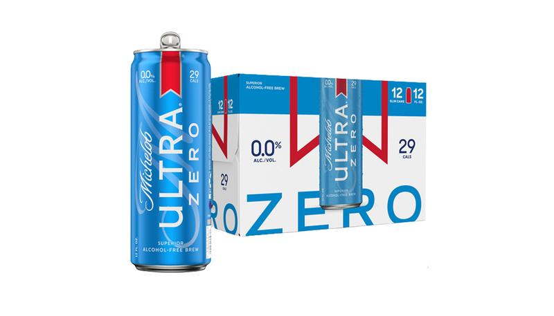 Michelob Ultra Zero Non-Alcoholic 12oz Can 12-Pack