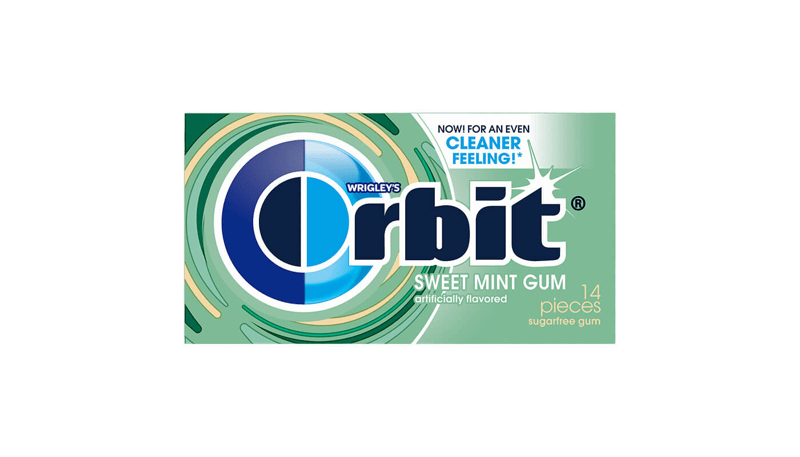 Orbit Sweet Mint Sugar Free Gum 14stk