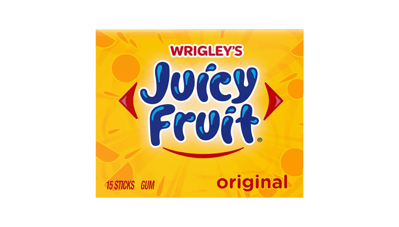 Wrigley's Juicy Fruit Original Bubble Gum 15stk