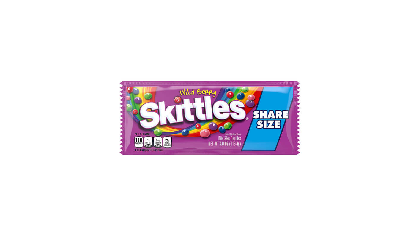 Skittles Wild Berry Share Size 4oz