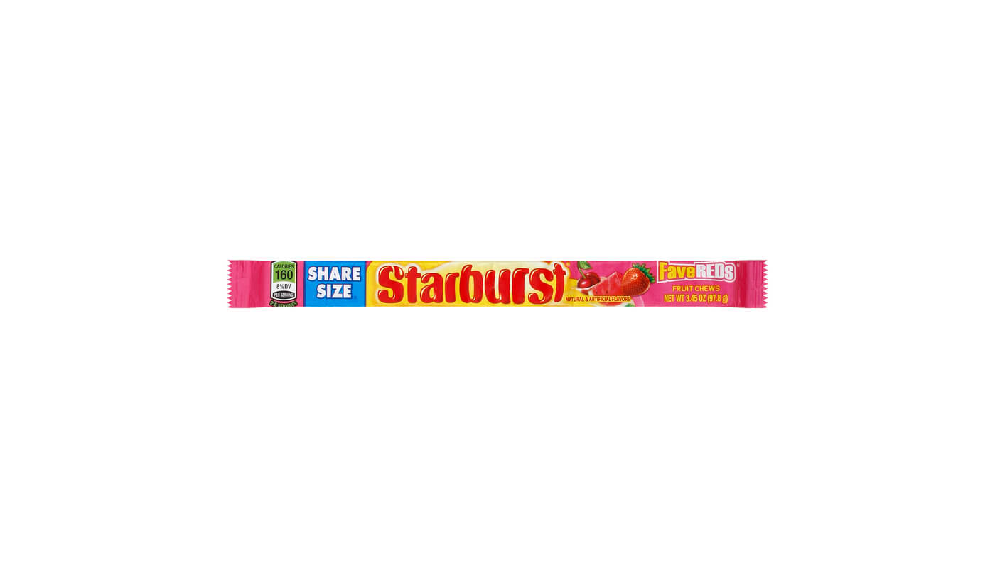 Starburst Fav Reds Share Size 3.45oz
