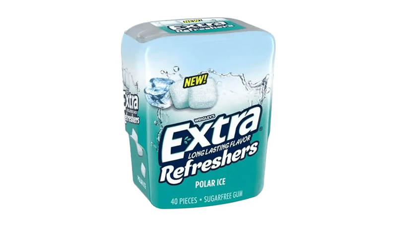 Wrigley Extra Refreshers Polar Gum 40 piece
