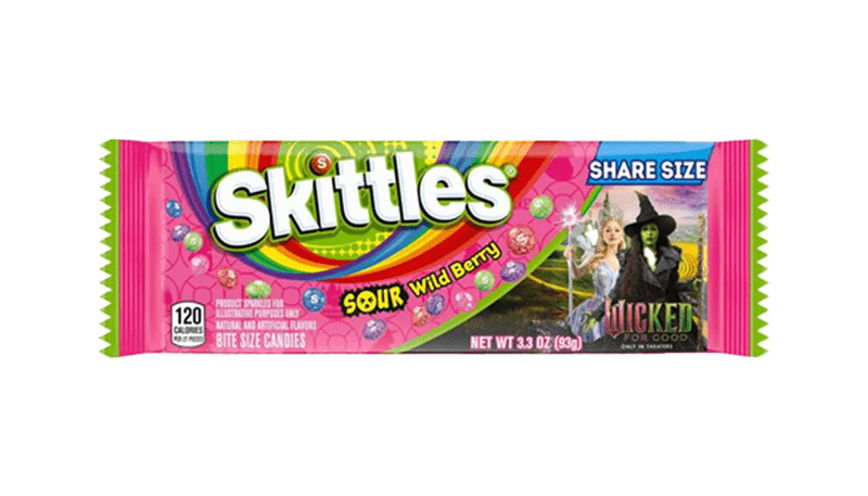 Skittles Sours Wild Berry Share Size 3.3oz