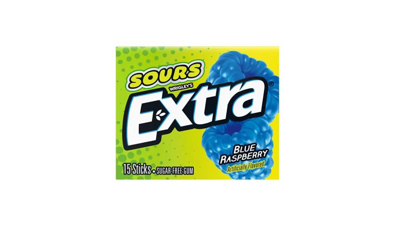 Extra Sour Blue Raspberry 15stk