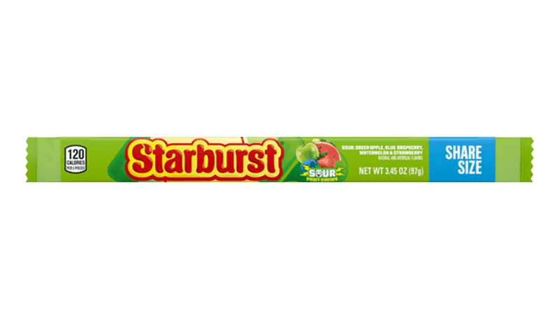 Starburst Sour Share Size 3.45oz