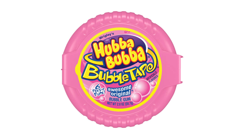 Hubba Bubba Original Bubble Gum Tape 2oz