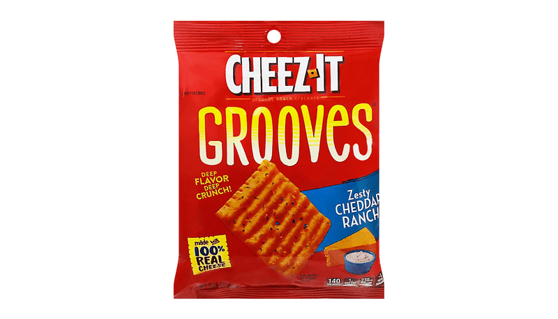 Cheez-It Grooves Crunchy Snack Crackers 3.25oz