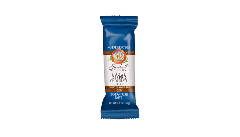 Sunbelt Fudge Dipped Chocolate Chip Chewy Granola Bar 2oz