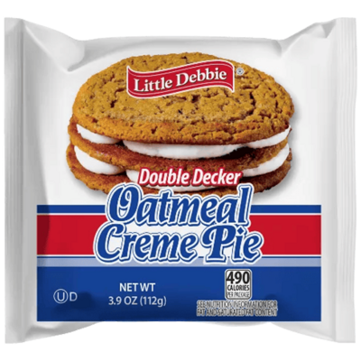 Little Debbie Double Decker Oatmeal Creme Pie 3.9oz