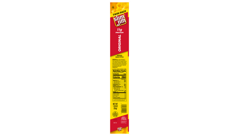 Slim Jim Original Smoked Snack Stick Twin Pack 1.94oz