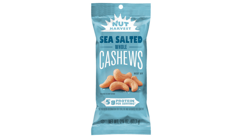 Nut Harvest Cashews 2.25oz