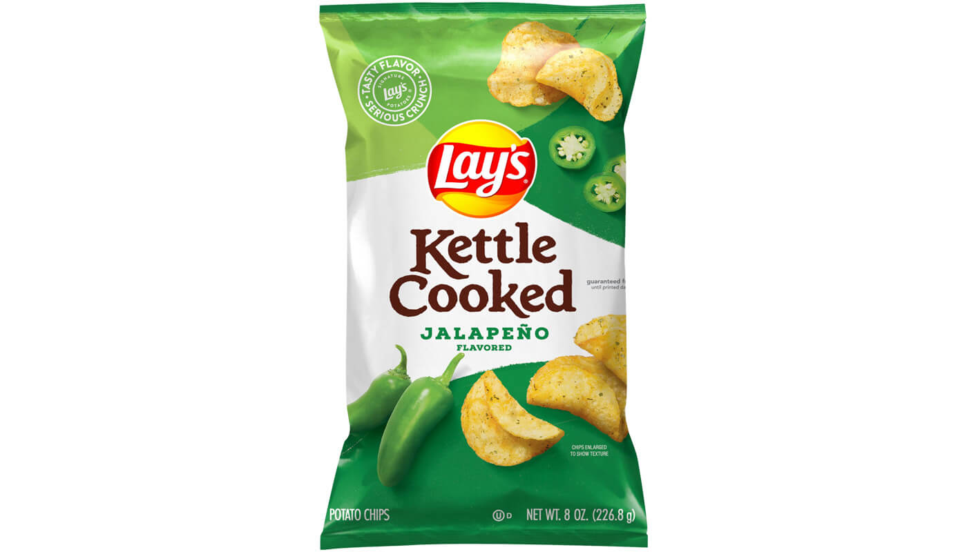 Lay's Kettle Cooked Jalapeño 8oz
