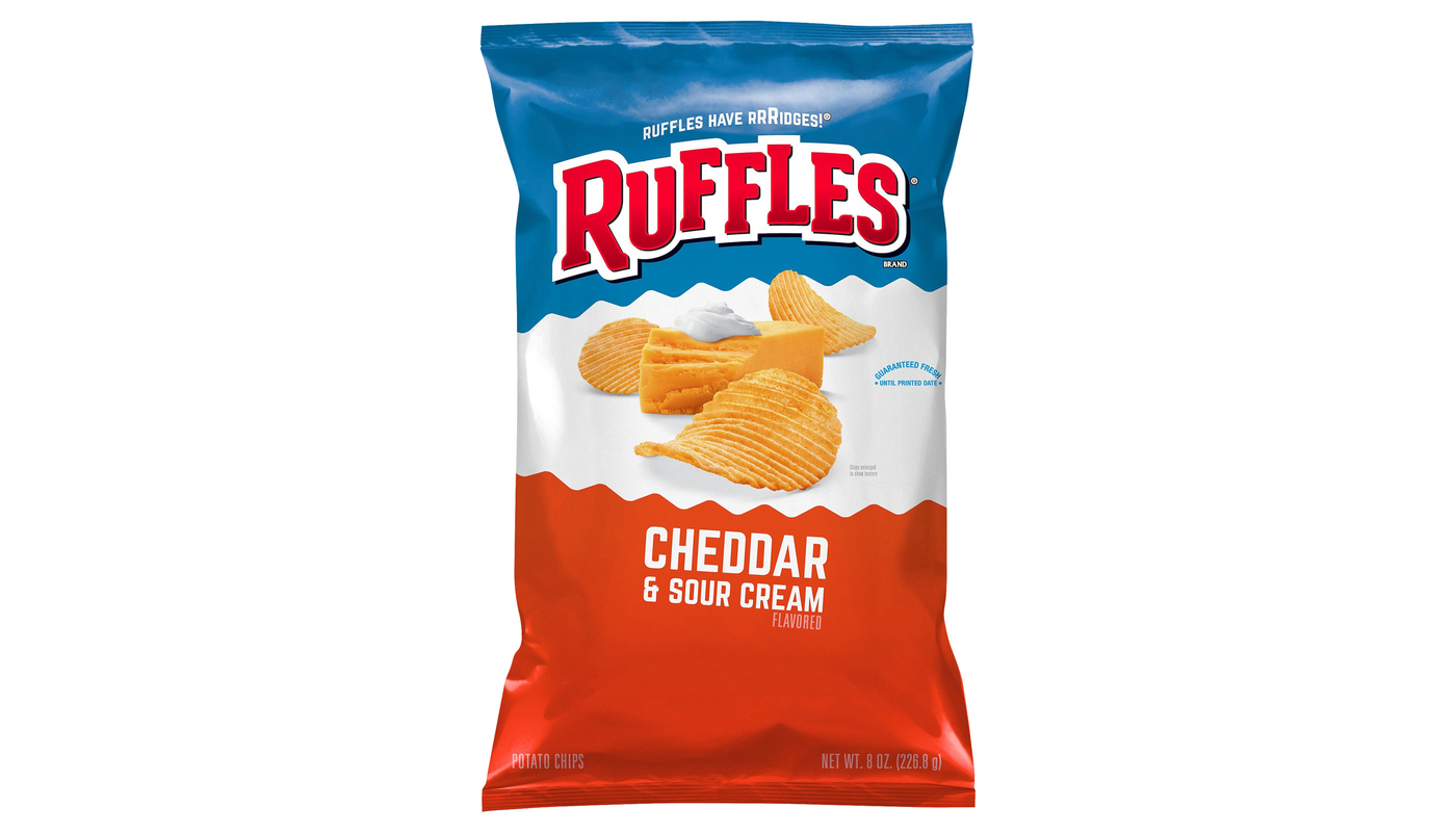 Ruffles Cheddar & Sour Cream 8oz