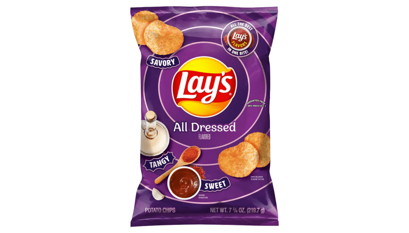 Lay's All Dressed Potato Chips 7.75oz
