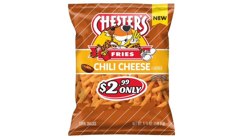 Chester's Chili Cheese Fries Flavored Corn Snacks 5.25oz
