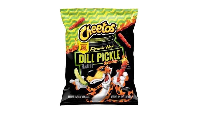 Cheetos Crunchy Flamin' Hot Dill Pickle 8.5oz