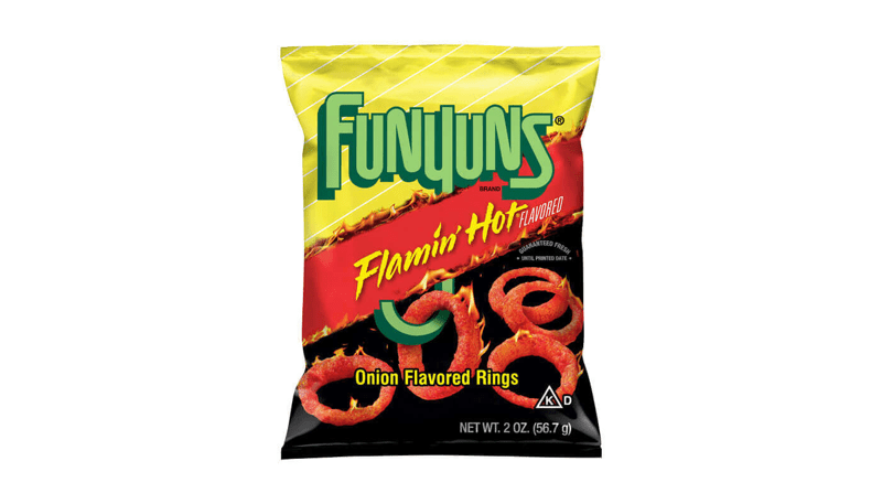 Funyuns Flamin' Hot Onion Flavored Rings 2oz