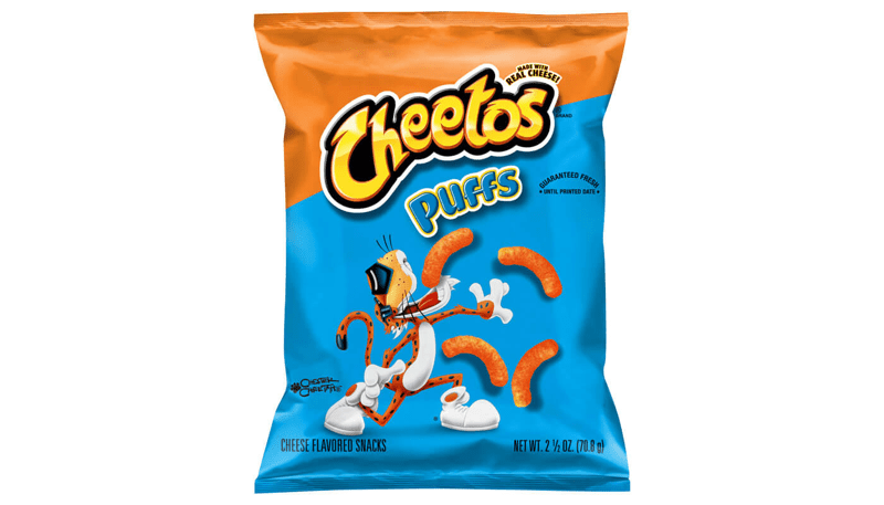 Cheetos Puffs Cheese Flavored Snacks 2.5oz