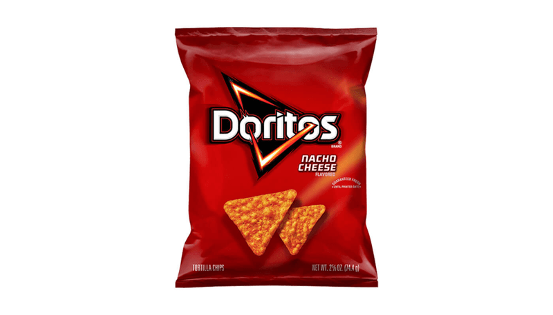  Doritos Nacho Cheese Flavored Tortilla Chips 2.625oz