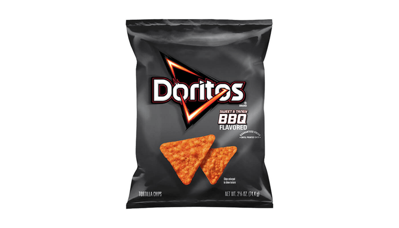 Doritos Sweet & Tangy BBQ Flavored Tortilla Chips 2.625oz