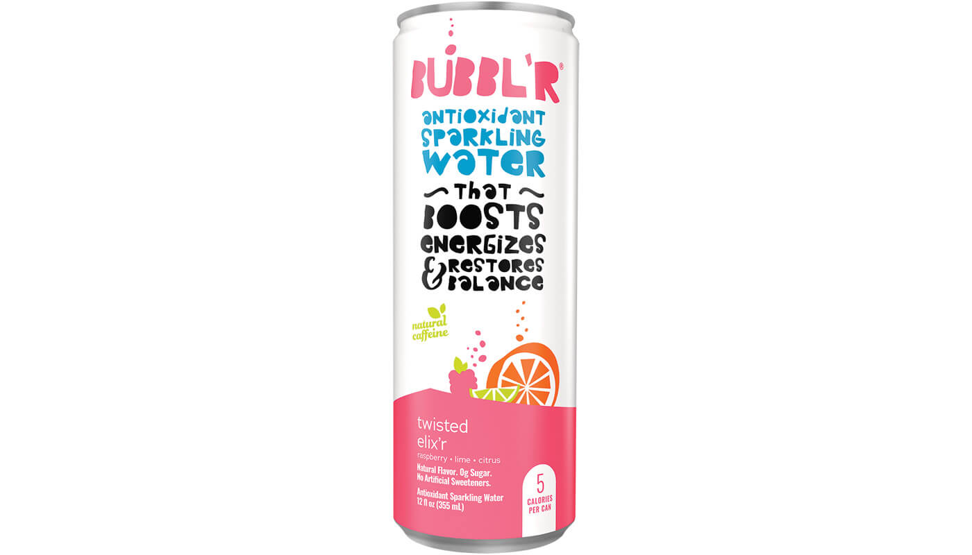Bubbl'r Twisted Elix'r Sparkling Water 12oz