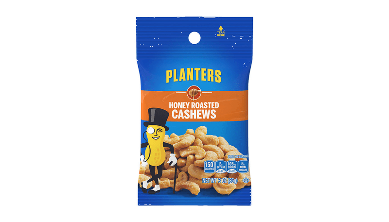 Planters Honey Roasted Cashews 3oz