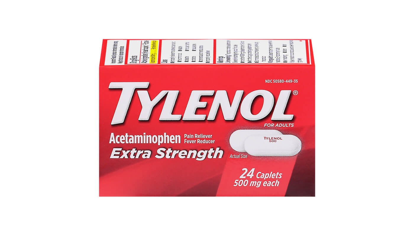 Tylenol Extra Strength Caplets 24ct