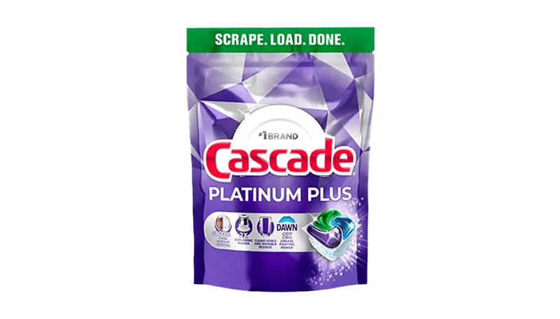 Cascade Platinum Plus Pods Dishwasher Detergent 9ct