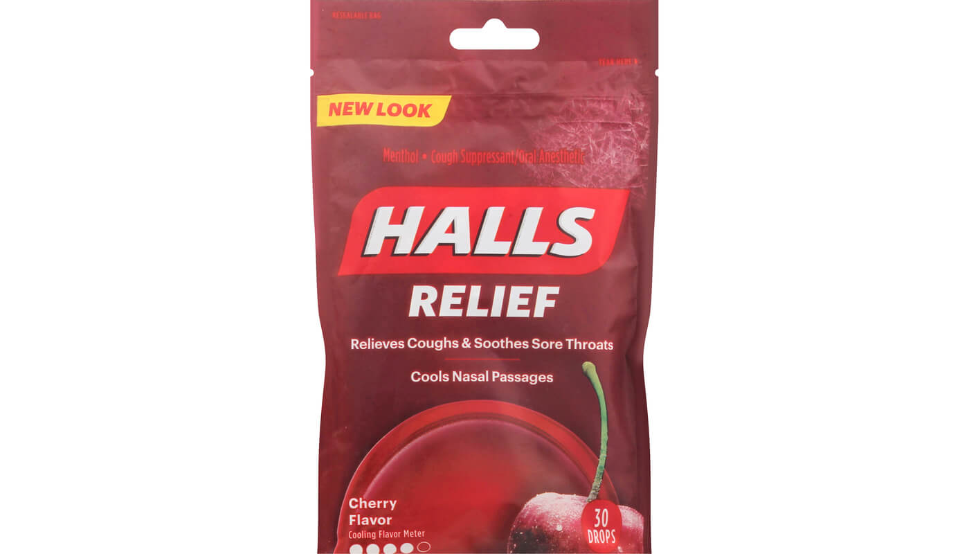 Halls Cherry Cough Drops 30ct