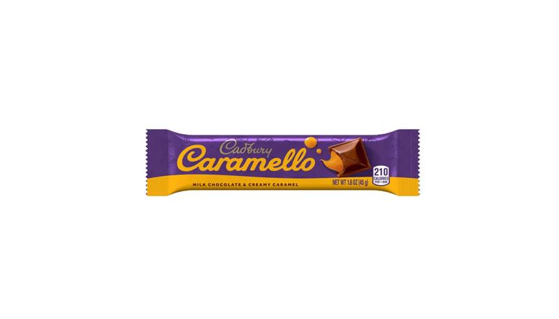 Cadbury Caramello Milk Chocolate & Creamy Caramel Candy Bar 1.6oz