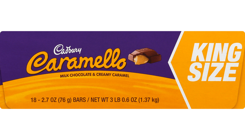 Cadbury King Size Caramello Bar 2.7oz