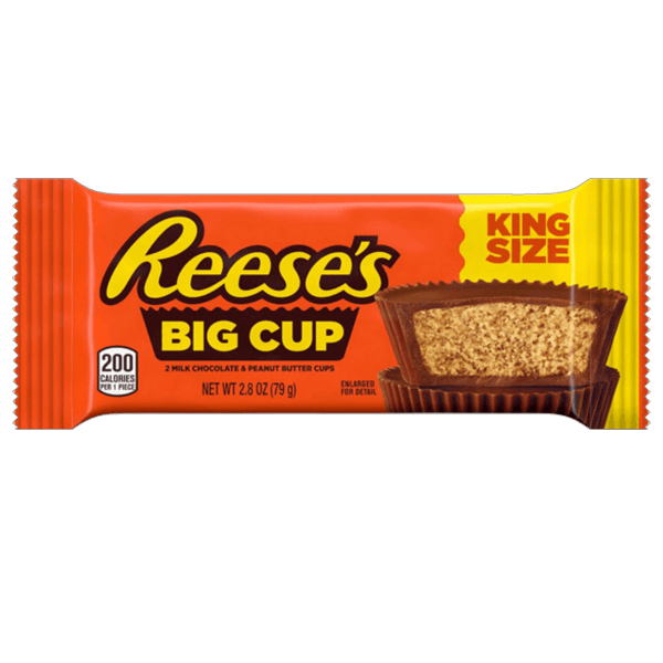 Reese's Peanut Butter Big Cup King Size 2.8oz