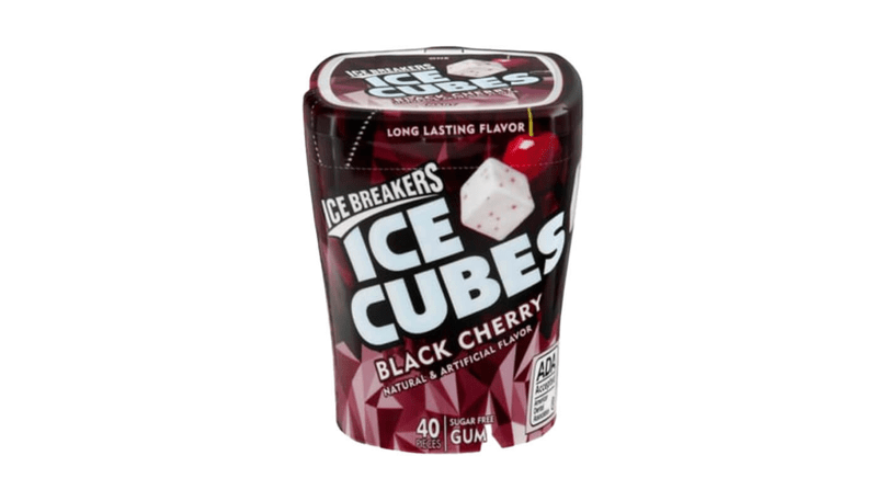 Icebreaker Cube Gum Black Cherry 3.24oz