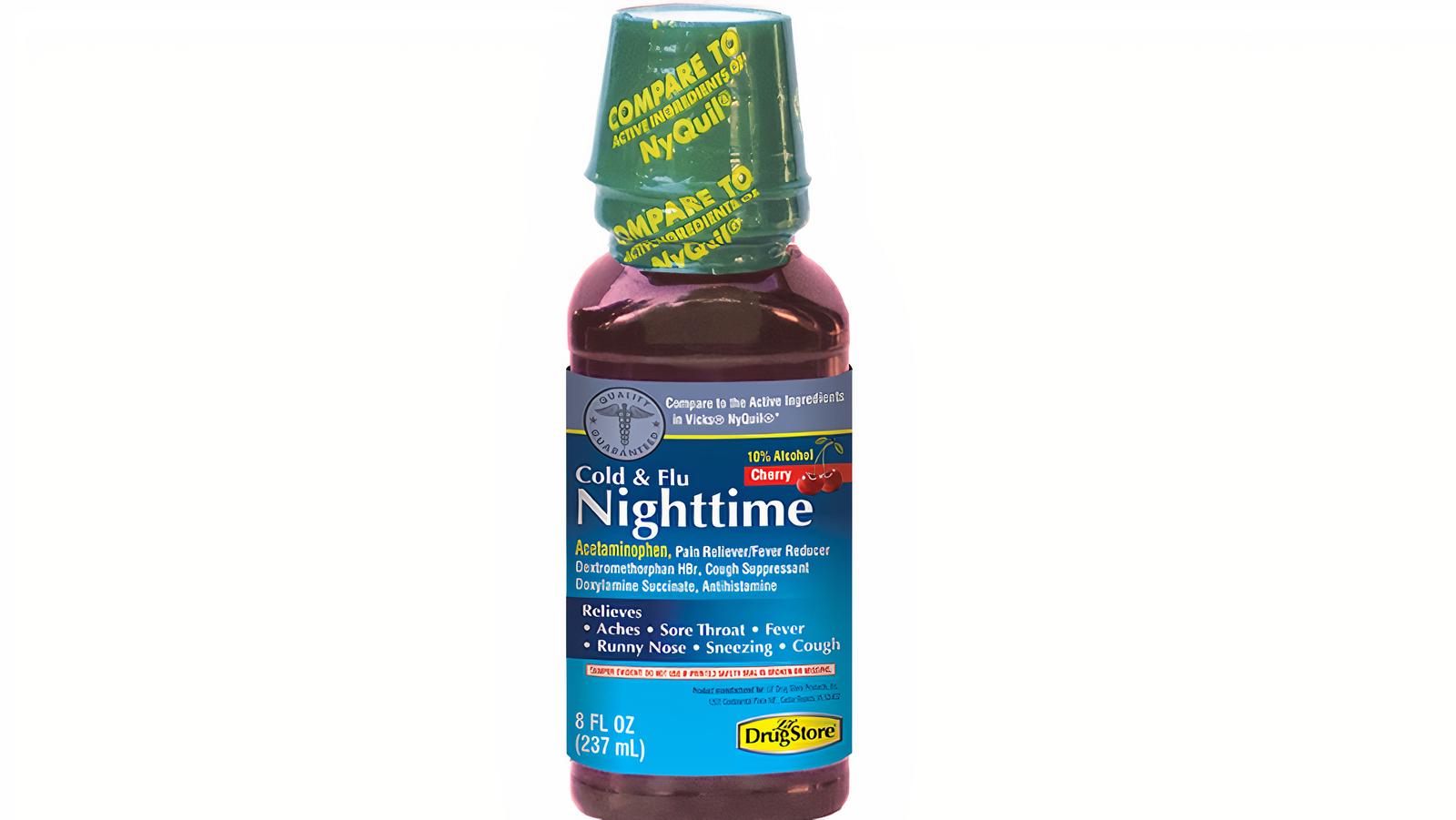 Nighttime Cold & Flu Liquid 8oz