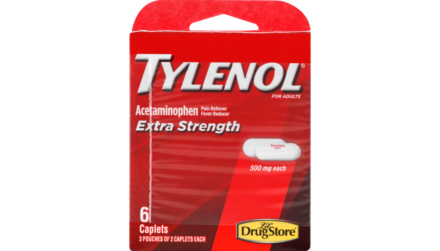 Tylenol Extra Stength Caplets 6ct