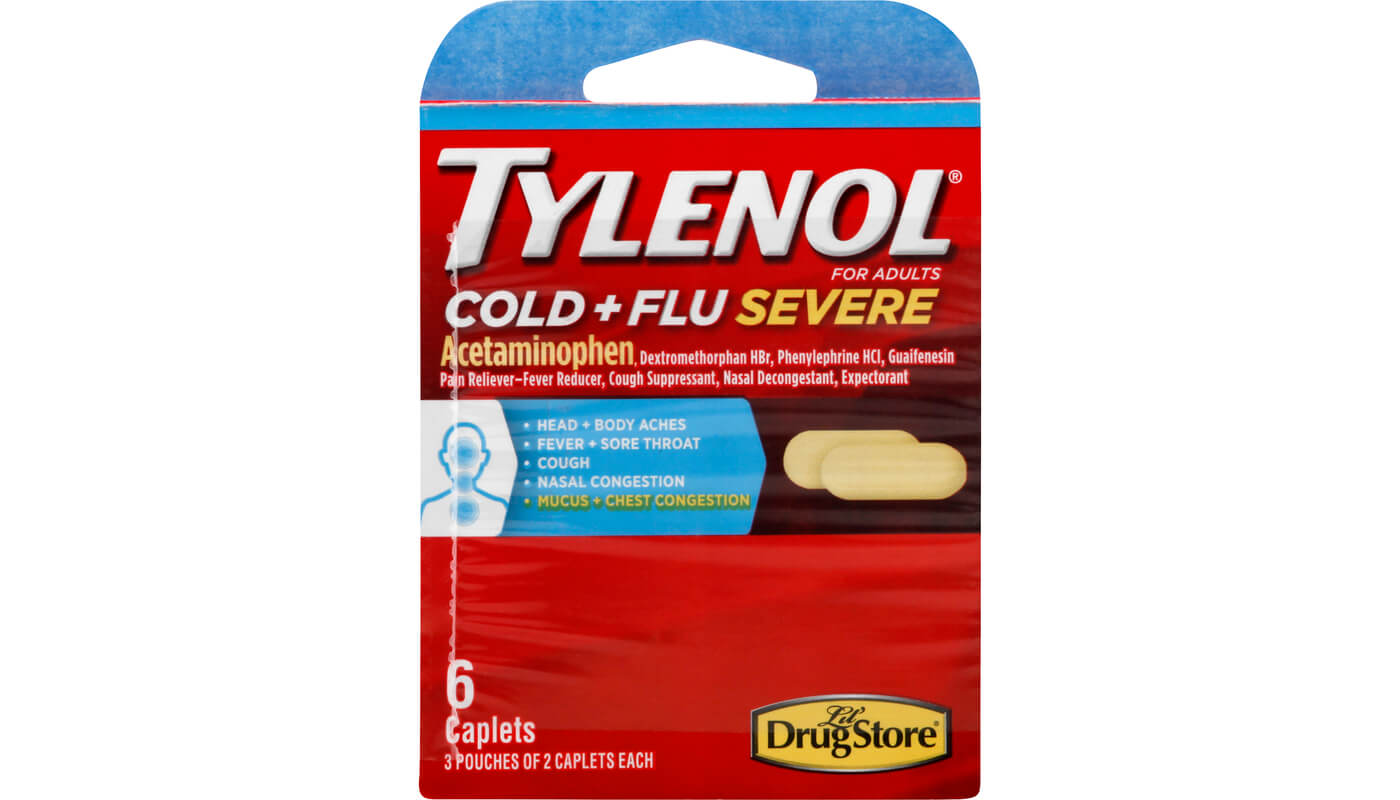 Tylenol Cold & Flu 6ct