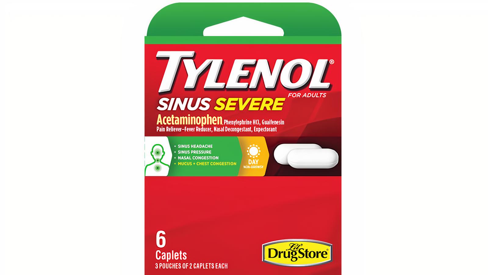 Tylenol Sinus Severe 6ct