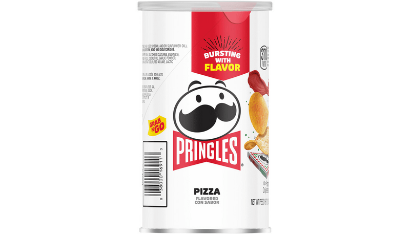 Pringles Grab N' Go Pizza Flavored Potato Crisps 2.5oz