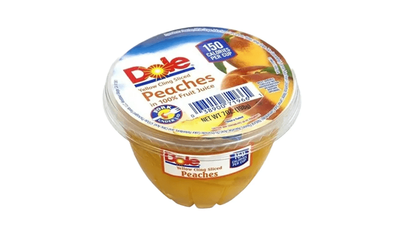 Dole Peach Cup 7oz