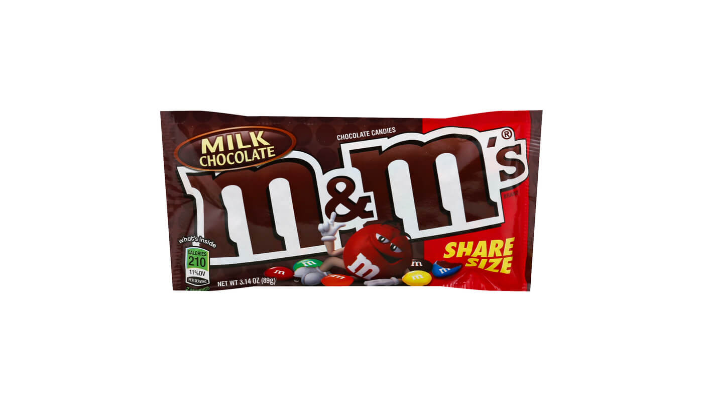 M&M's Milk Chocolate Share Size 3.14oz