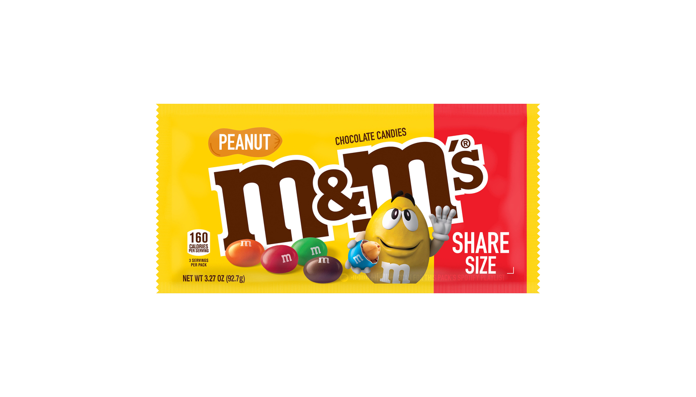 M&M's Peanut Share Size 3.27oz